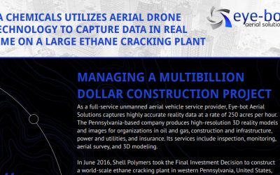 PA Chemicals Utilizes Aerial Drone Technology to Capture Data in Real-Time on a Large Ethane Cracking Plant